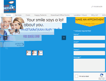 Tablet Screenshot of dentistinsacramento.com